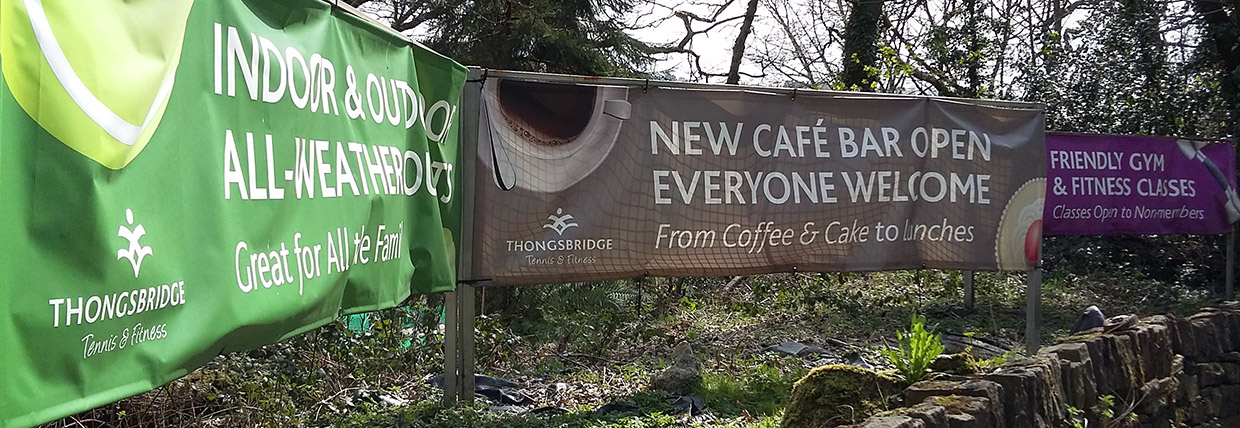 Outdoor Banners and Signs