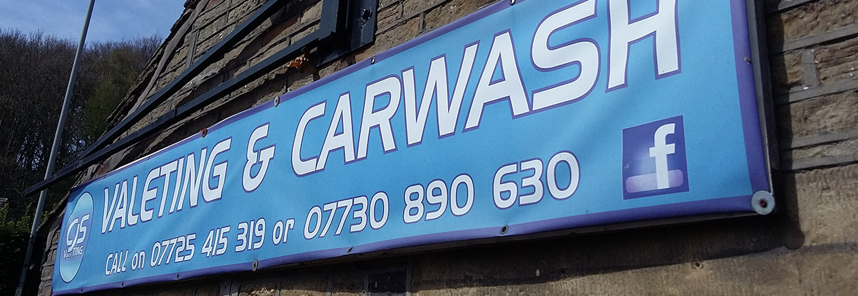 Outdoor signs and banners for business